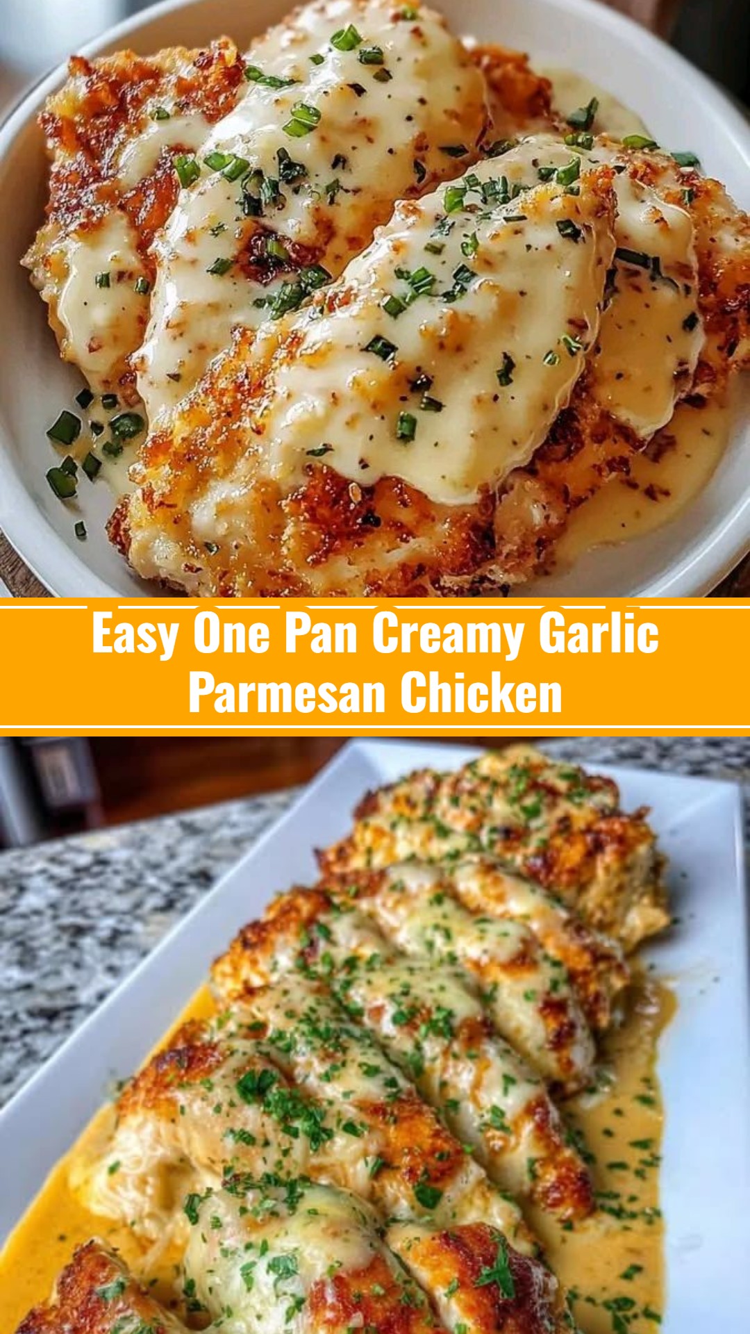 Creamy Garlic Parmesan Chicken Recipes With Parmesan Garlic Sauce