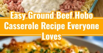 Hobo Casserole Ground Beef Recipe Easy Beef Casserole