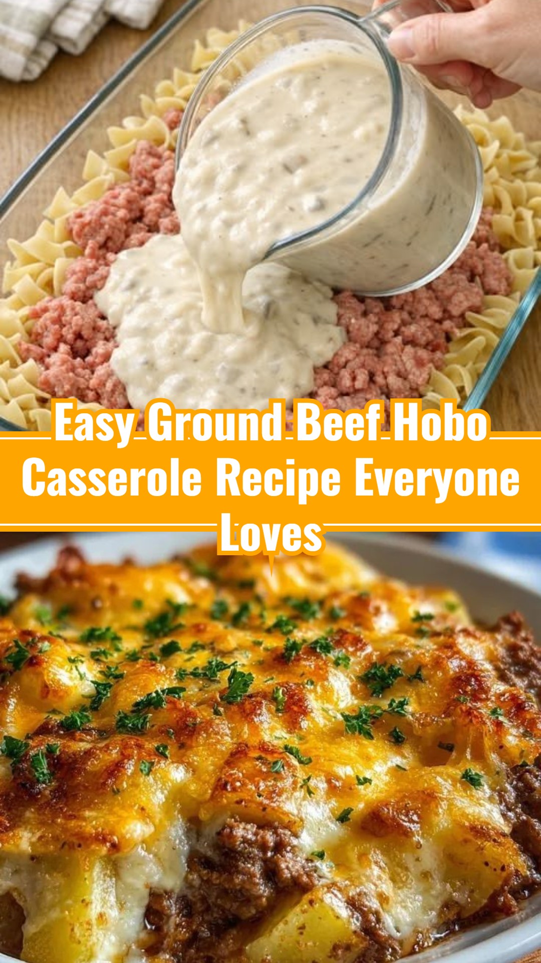 Hobo Casserole Ground Beef Recipe Easy Beef Casserole