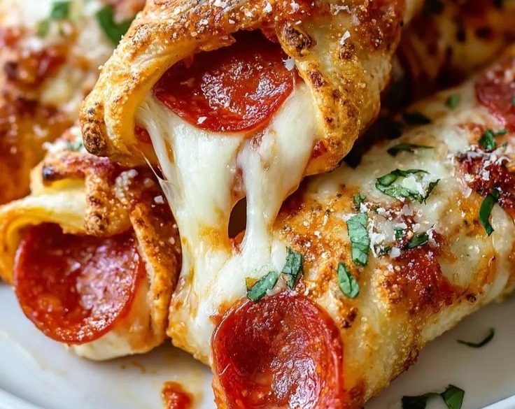Pepperoni Pizza Pockets Cooking Time Cool Cooking Ideas serving