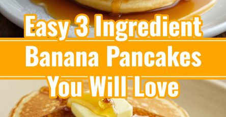 Three ingredient Banana Pancakes A Couple Cooks